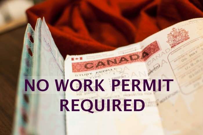 Work in Canada Without a Work Permit